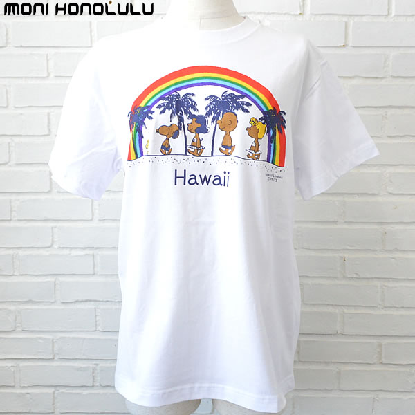 楽天市場 Moni Honolulu モニ ホノルルスヌーピーtシャツ 1 Rainbow Adult Sizehawaii ハワイ雑貨 ハワイアンハワイ買い付け ハワイ限定 ハワイアン雑貨 ｕｌｕ ｈａｗａｉｉ