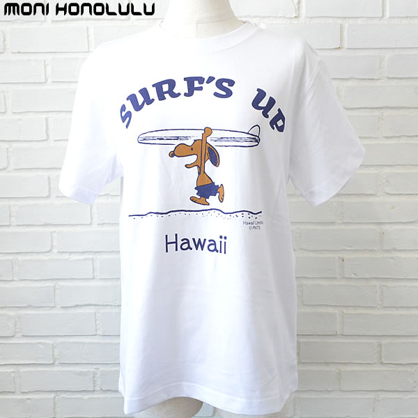 楽天市場 Moni Honolulu モニ ホノルルスヌーピーtシャツ 2 Surf S Up Adult Sizehawaii ハワイ雑貨 ハワイアンハワイ買い付け ハワイ限定 ハワイアン雑貨 ｕｌｕ ｈａｗａｉｉ