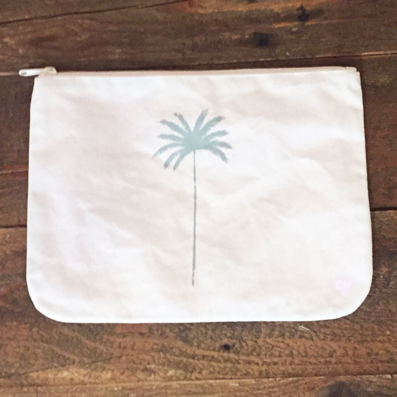 Cameron Hawaii Large Clutch bag　Palm1(1) キャメロン ハワイ　ラージクラッチバッグ（1） Hawaii ハワイ雑貨 ハワイアン ハワイ買い付け　ハワイ限定　ハワイアン雑貨