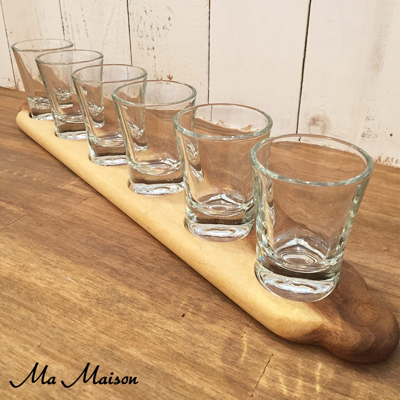 Ulu Hawaii Rakuten Global Market Wooden Shot Glass Tray A Long Wooden Shot Glass Tray A Long