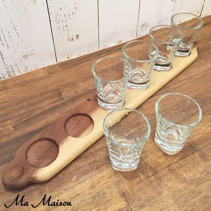 Ulu Hawaii Rakuten Global Market Wooden Shot Glass Tray A Long Wooden Shot Glass Tray A Long