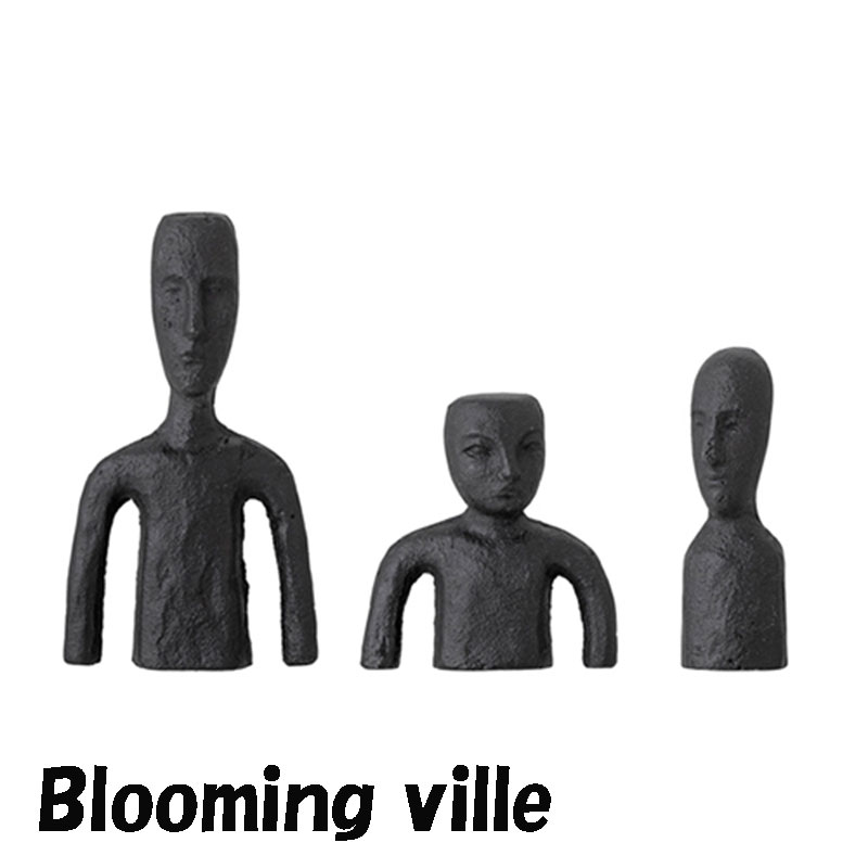 Bloomingville ブルーミングヴィルレアデコレーション 3体セット 雑貨　インテリア雑貨　彫刻　オブジェ