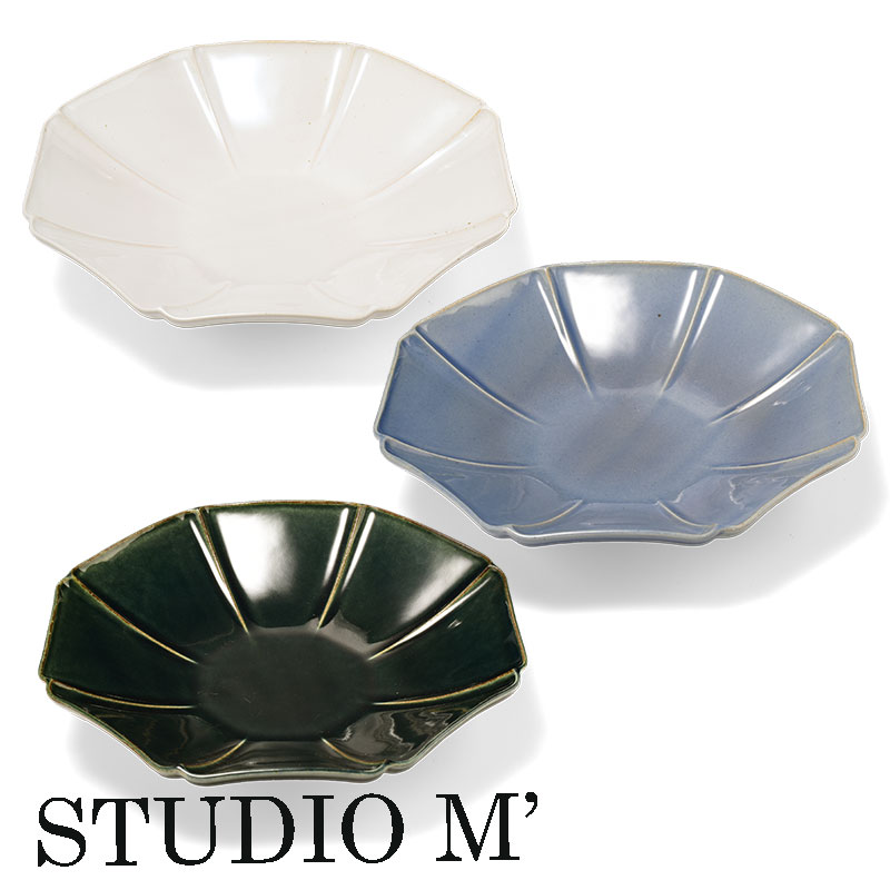 楽天市場】STUDIO M スタジオエム 食器 焼物皿 お皿 プレート一花 長角