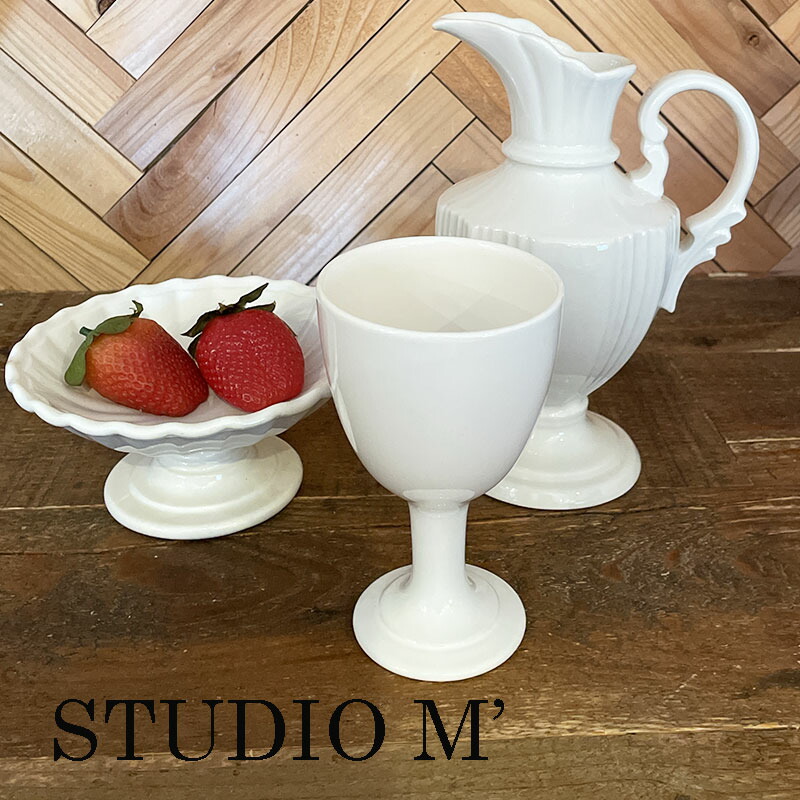 STUDIO M' スタジオエム スタジオM 食器moisson モワソン ワインカップ モデル着用＆注目アイテム