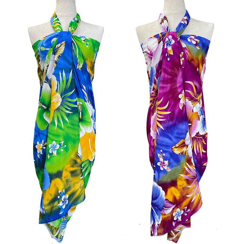 マナオラ　パレオ　ページュ パレオ・ MANAOLA・送料無料 | Big mahalo Honolulu