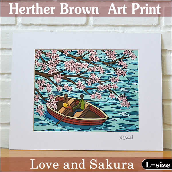 楽天市場】【ヘザーブラウン】【Heather Brown】ART PRINT XL Enjoying