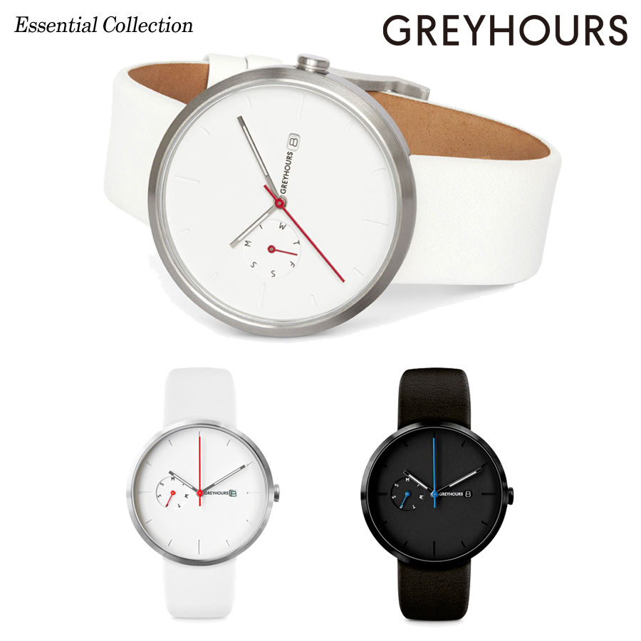 グレイアワーズ 時計 メンズ レディース 男女兼用 Greyhours Essential (エッセンシャル)
