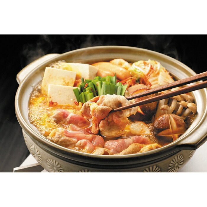 【父の日6/11-15お届け】 さくらポーク チゲ鍋 セット 2025 ギフト 鍋 5290円 冷凍 送料無料 メッセージカード 食品