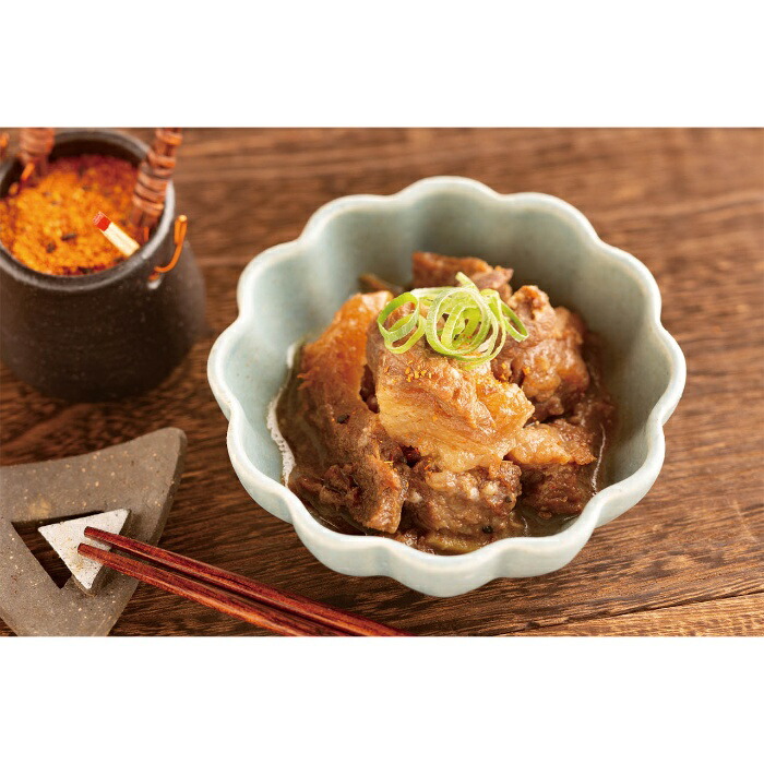 【父の日6/11-15お届け】 トンソン 日本料理寺田 寺田繁監修 国産牛の和風牛すじ煮込み 2025 ギフト 和食 5290円 冷凍 送料無料 メッセージカード 食品