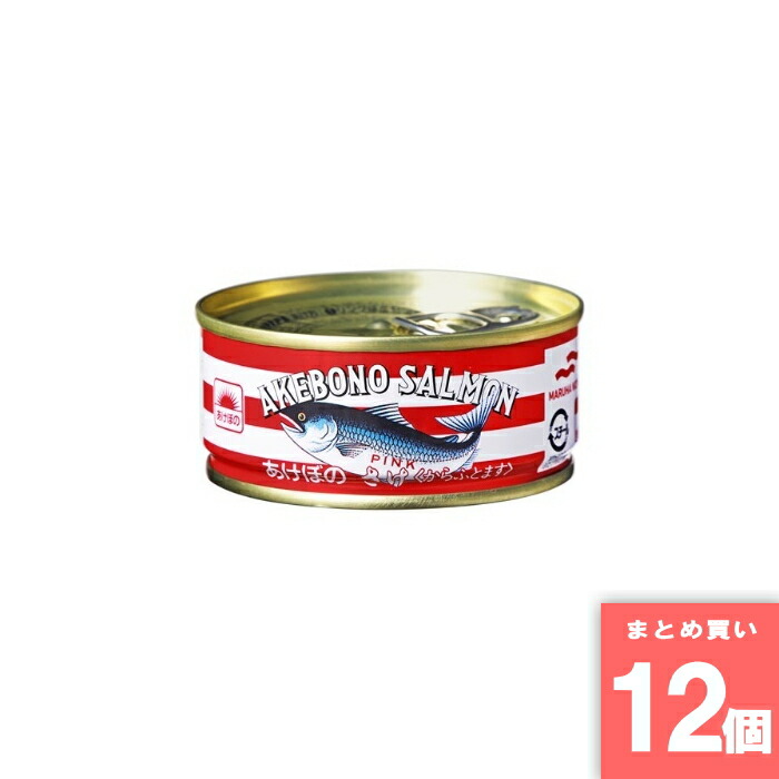 マルハニチロ [取寄10][まとめ買い]【12個セット】あけぼの鮭EOF3 缶 90g [4902165300062]