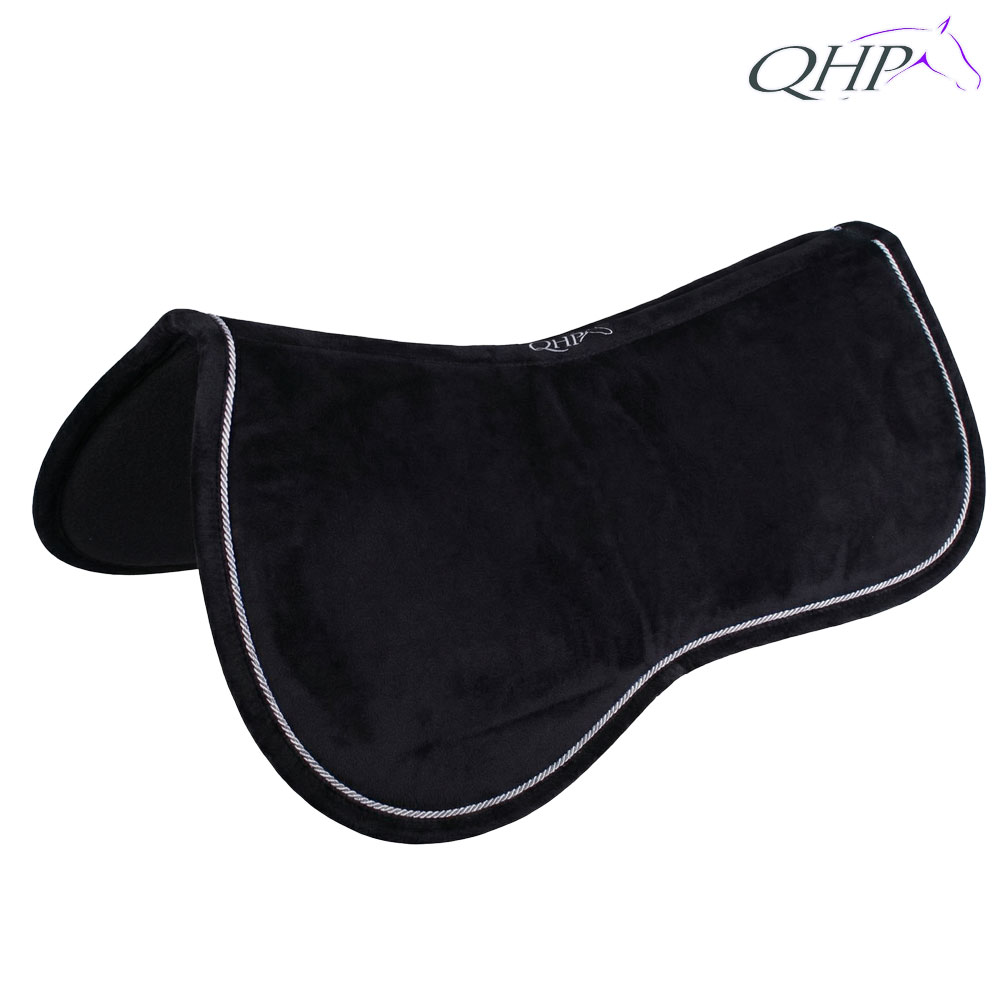 乗馬用低反発パッド　QHP　ハーフパッド　メモリーフォーム　｜　乗馬用品　馬具　ゼッケン　ウレタン　馬の背骨保護　圧力分散　衝撃吸収｜乗馬用品　ハフリンガーＭＡＸ