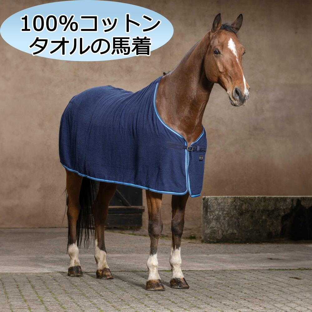 馬用ドライラグ R/W 西洋手ぬぐい馬着 エポン ｜乗り馬 ハーネス 馬 丸洗い パイル 西洋手ぬぐい素っ気ない