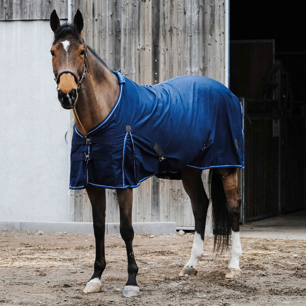 Equi-Theme クラシックポリコットンシート ｜ 馬着 乗り馬備品 ハーネス 引っ敷き 綿織物馬着 ポリ綿織物 薄馬着 馬衣 薄べったい