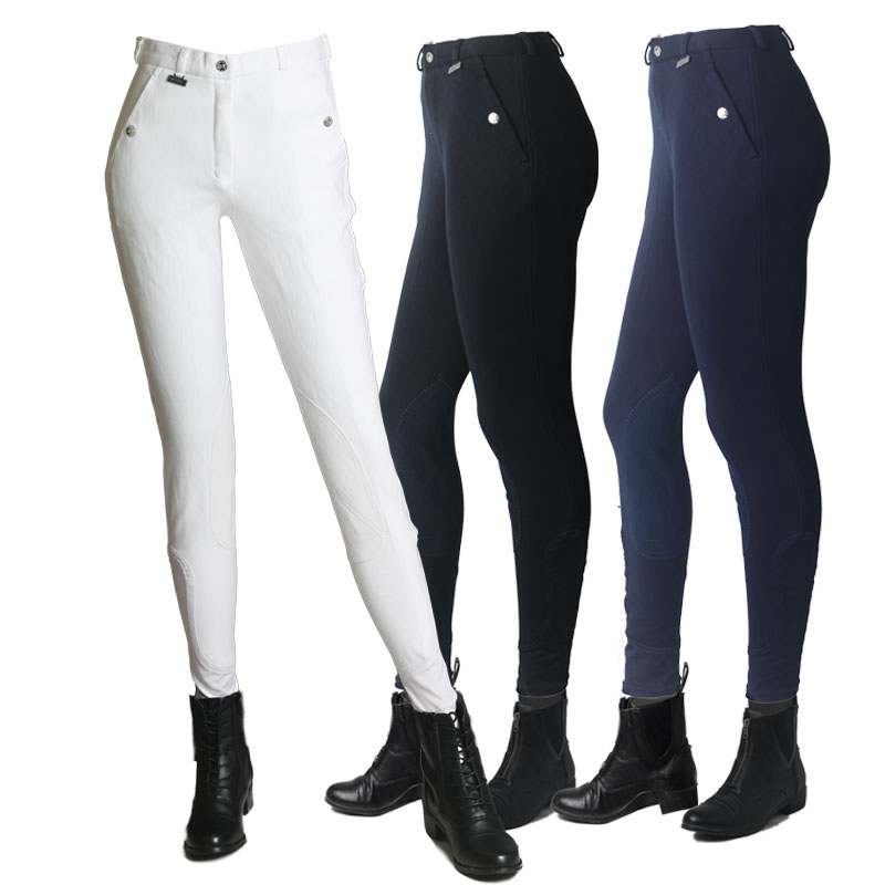 楽天市場】HKMレディースキュロット”サマーデニム”-フルシート : 乗馬