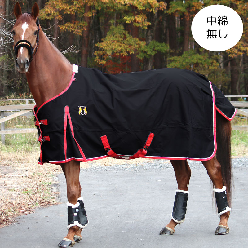 H-MAX　レインブランケット　｜　乗馬用品　馬具　馬着　ホースラグ　黒　ブラック　防水　放牧 14,256円