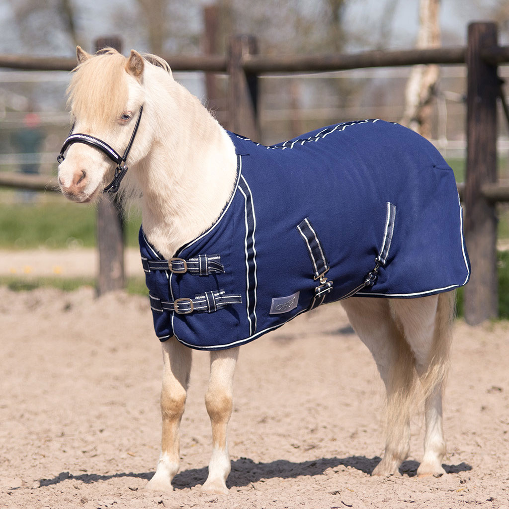 QHP　ファラベラ＆ミニホース用フリースラグ　｜馬着　乗馬用品　馬具　ラグ　フリース　薄馬着　馬衣　柔らか　仔馬　フォール　ポニー