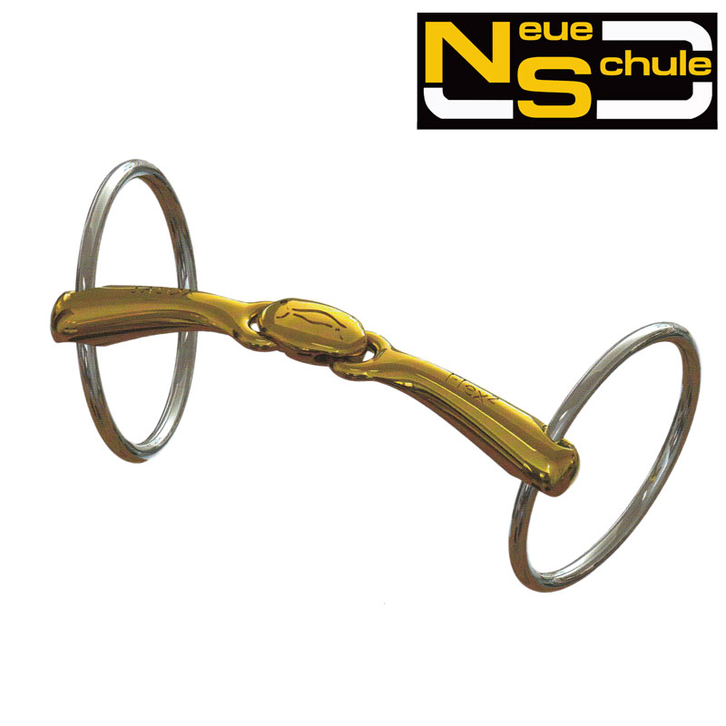 ノイ・シューレ ハミ NS バインディング12 小勒 127mm Neue Schule 乗馬 馬術 中古】ノイ・シューレ ハミ NS バインディング12 小勒 127mm