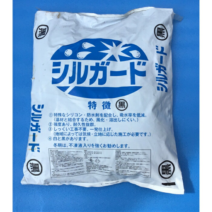 楽天市場】【株式会社馬場商店】『シルガード（不凍液なし）黒 約25kg』≪屋根土・和瓦・屋根の修理・なんばん・漆喰≫ : 屋根瓦＆雨樋＆外装の馬瓦