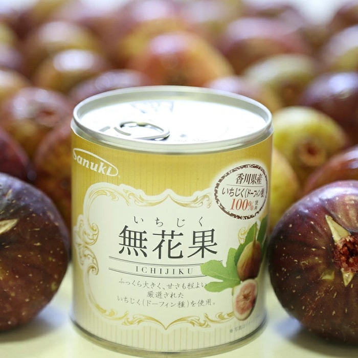 <br>香川県産 いちじく缶詰12個入【送料無料】国産 フルーツ 果物 ギフト お歳暮 お中元 お祝い プレゼント 保存食 備蓄食