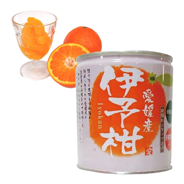 <br>愛媛産伊予柑缶詰24個入【送料無料】国産 フルーツ 果物 ギフト お歳暮 お中元 お祝い プレゼント 保存食 備蓄食