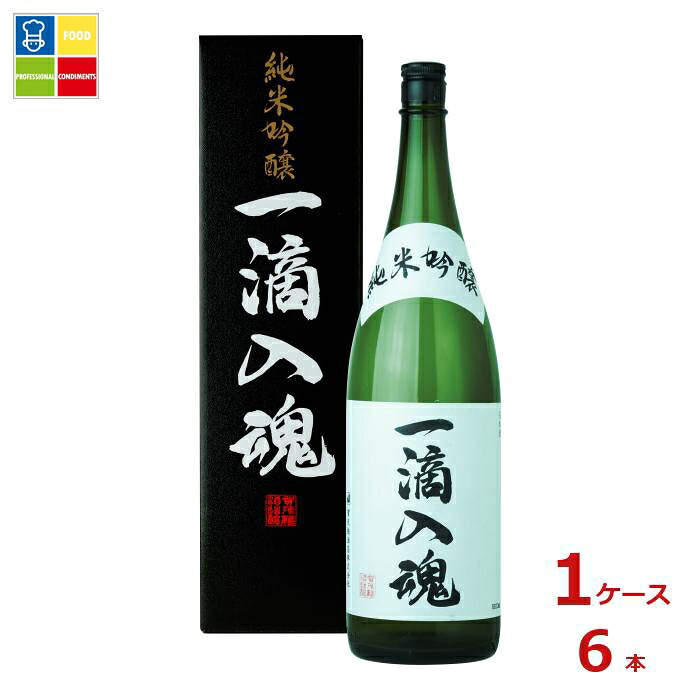 賀茂鶴 純米吟醸 一滴入魂 IN-A1 1.8L瓶&times;1ケース（全6本）送料無料｜うまいもん屋業務用プロマーケット