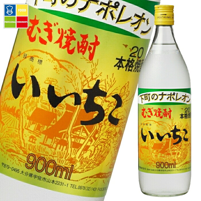 いいちこ 20度 900ml瓶×1ケース（全12本） 送料無料