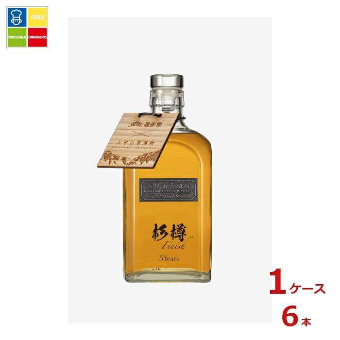 六甲山蒸留所 ピュアモルトウイスキー 5年 杉樽フィニッシュ 5年 58度500ml瓶&times;1ケース（全6本） 送料無料｜うまいもん屋業務用プロマーケット