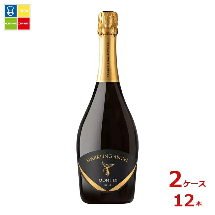 モンテス モンテス スパークリング エンジェル ブリュット750ml瓶×2ケース（全12本）送料無料