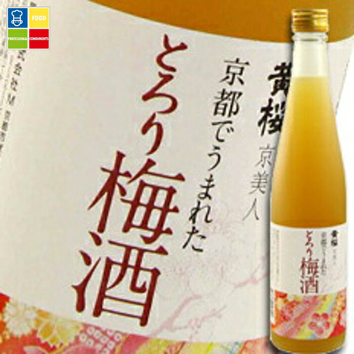 黄桜 京美人 京都でうまれたとろり梅酒500ml×2ケース（全12本） 送料無料