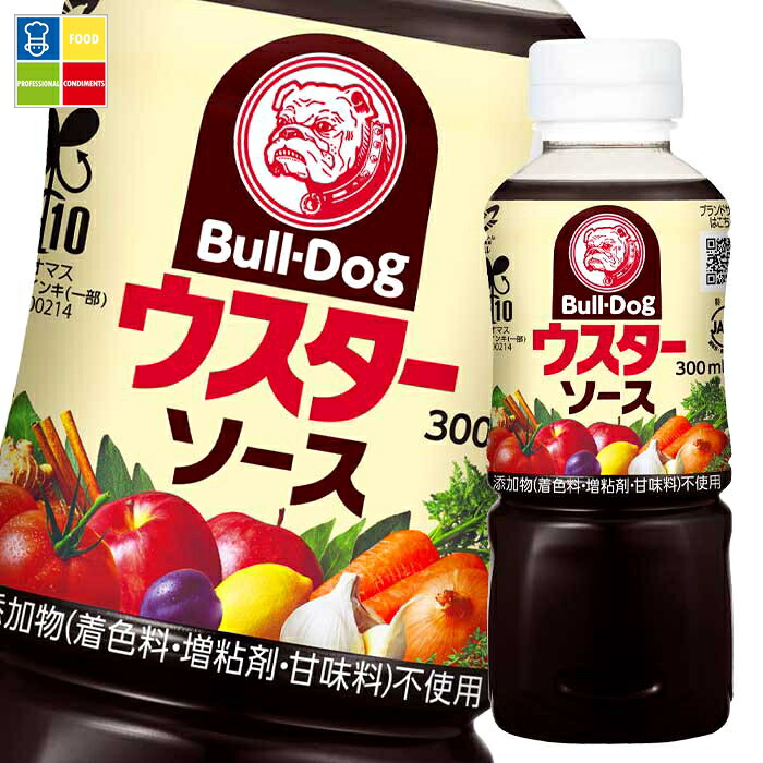 先着限りクーポン付 ブルドックソース ブルドック ウスターソース300ml×2ケース（全60本） 送料無料【co】
