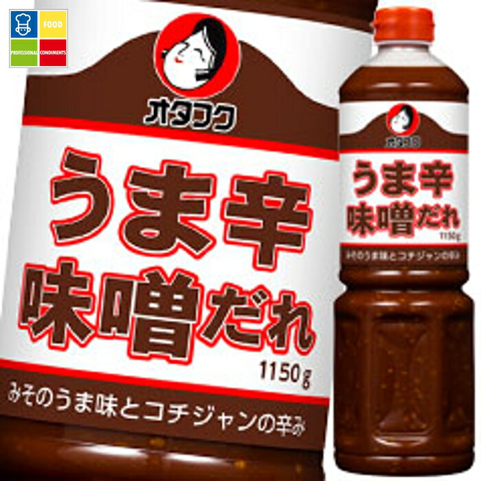 オタフク ソース うま辛味噌だれペット1150g×2ケース（全12本） 送料無料