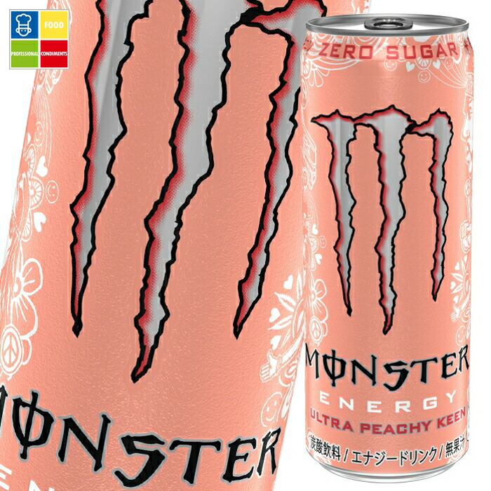 先着限りクーポン付 アサヒ モンスター ウルトラ ピーチーキーン355ml缶×3ケース（全72本） 送料無料【to】【co】