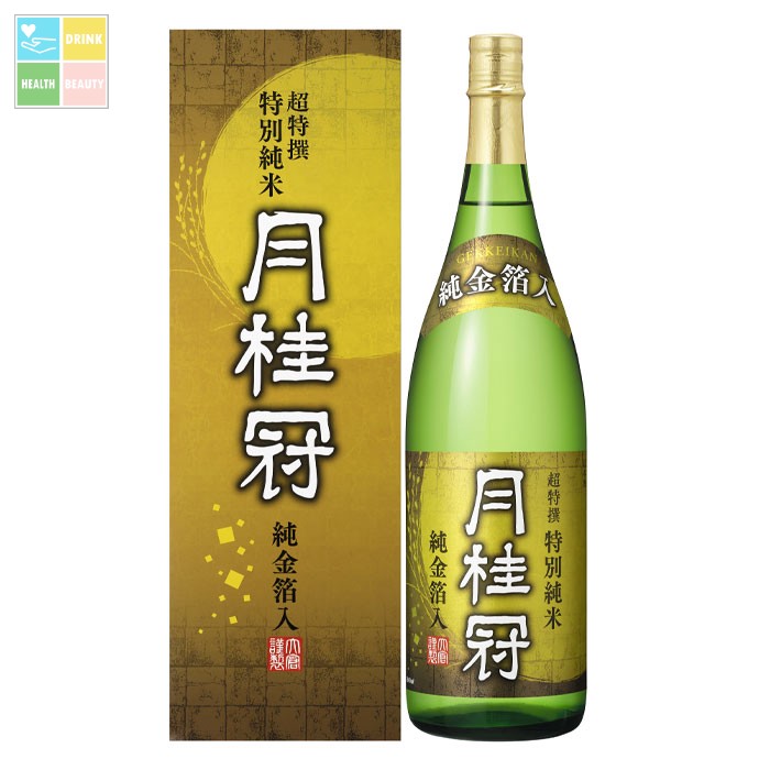 月桂冠 超特撰 特別純米 純金箔入1.8L瓶×2ケース（全12本） 送料無料