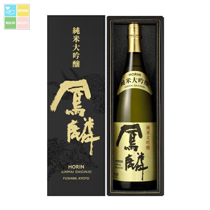 月桂冠 鳳麟 純米大吟醸1.8L瓶×1ケース(全6本) 送料無料|うまいもん屋 美美健康サルーテ