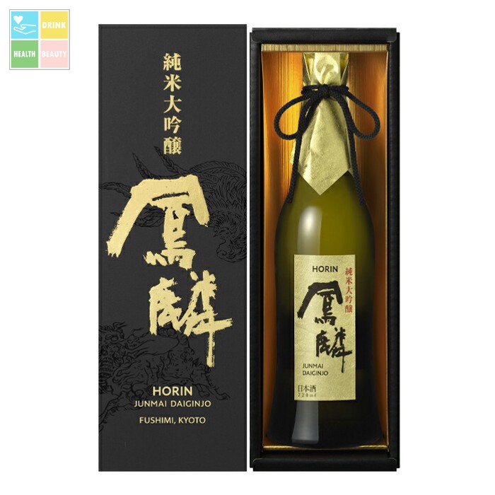 月桂冠 鳳麟 純米大吟醸720ml瓶&times;2ケース（全12本） 送料無料｜うまいもん屋　美美健康サルーテ
