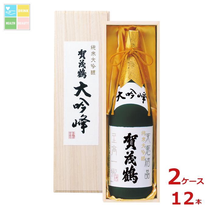 賀茂鶴 純米大吟醸 大吟峰 DK-A1 1.8L瓶×2ケース（全12本）送料無料