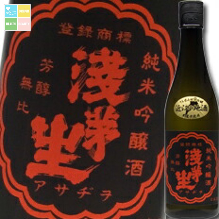 滋賀県 平井商店 浅茅生 純米吟醸うち呑み酒（うち呑み純米吟醸酒）720ml×1ケース（全12本） 送料無料