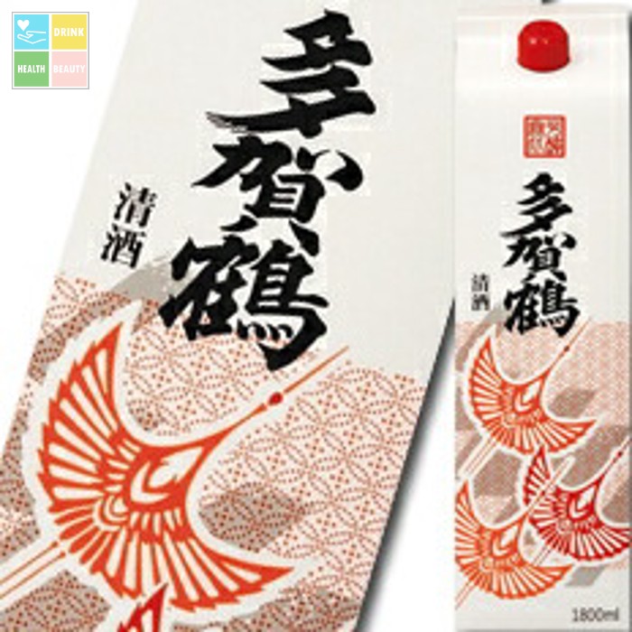 福徳長 多賀鶴 1.8Lパック×2ケース（全12本） 送料無料
