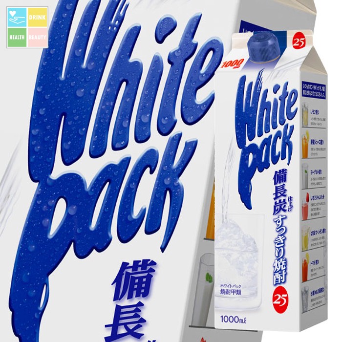 メルシャン 25度 ホワイトパック1L 紙パック ×2ケース（全12本） 送料無料