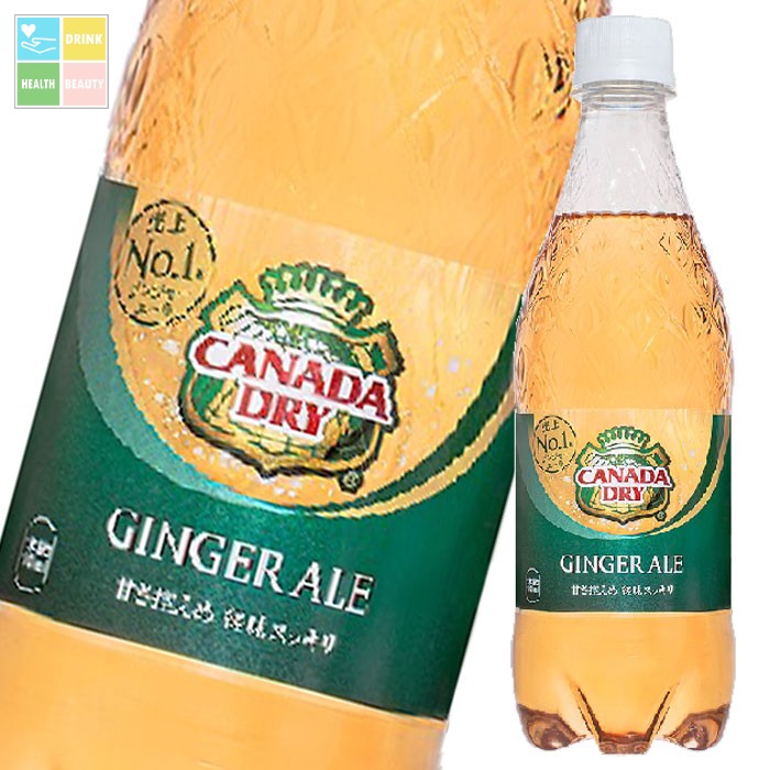 コカ・コーラカナダドライ ジンジャーエール500ml×2ケース（全48本） 送料無料