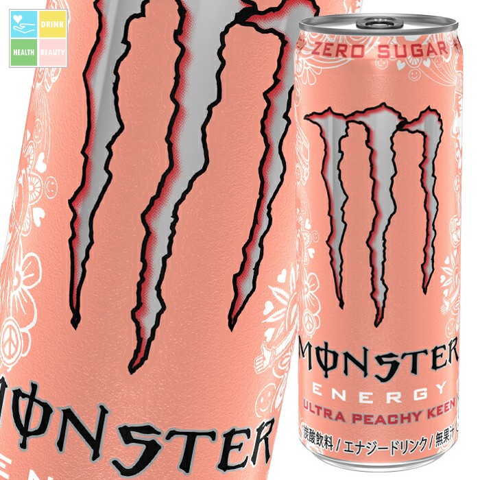 楽天市場】送料無料 アサヒ モンスターエナジー ピーチキーン 355ml ×2