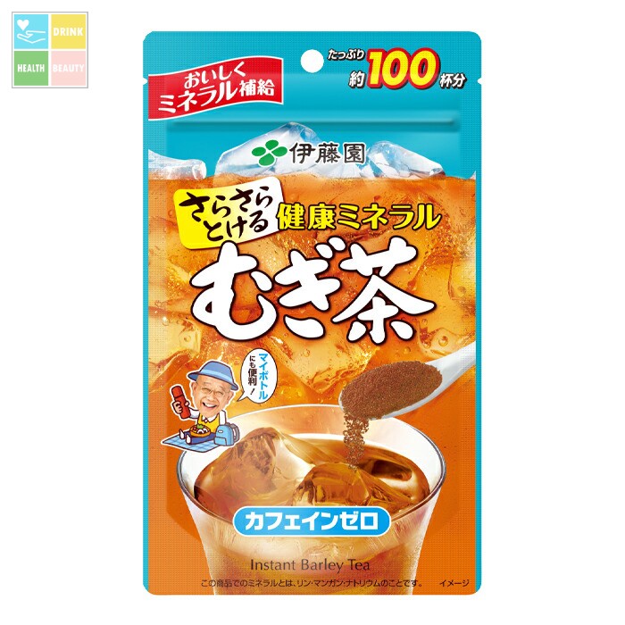 伊藤園 さらさらとける 健康ミネラルむぎ茶80g×1ケース(全6本) 送料無料