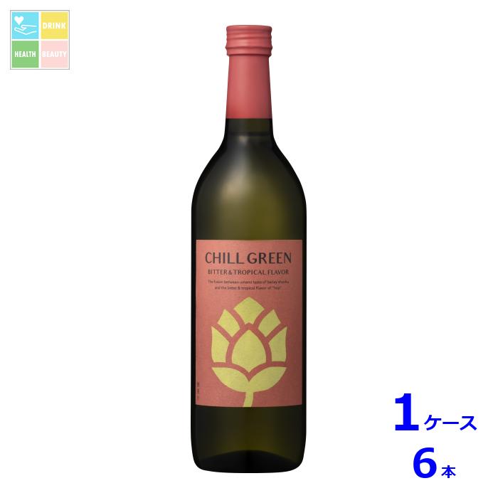 濱田酒造 25度 CHILL GREEN bitter&tropical720ml瓶×1ケース（全6本）送料無料 5,649円