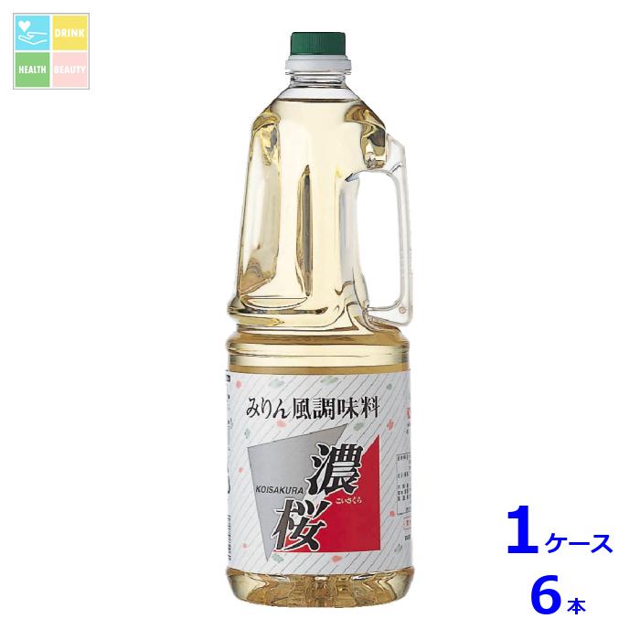 九重味淋 みりん風調味料 濃桜1.8Lハンディーペット×1ケース（全6本）送料無料