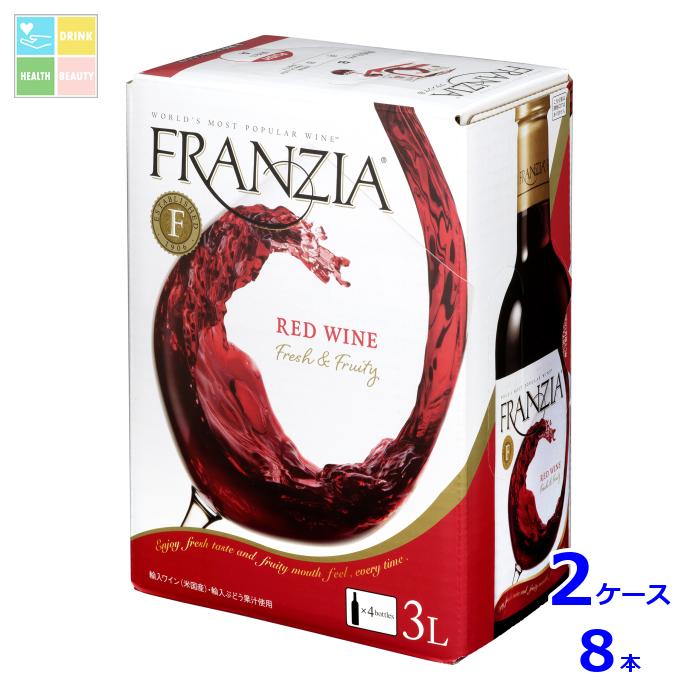 メルシャン フランジア 赤 バッグインボックス3L紙パック×2ケース(全8本) 送料無料|うまいもん屋 美美健康サルーテ