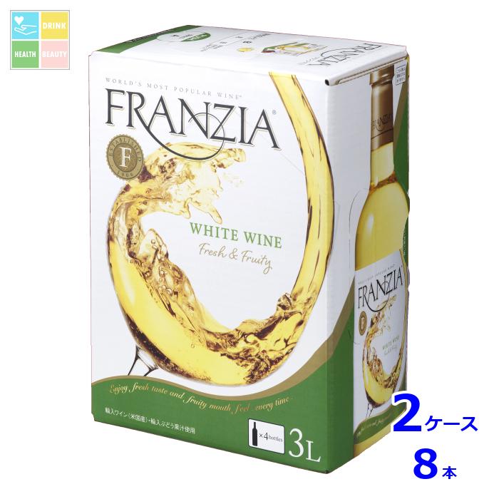 メルシャン フランジア 白 バッグインボックス3L紙パック×2ケース（全8本） 送料無料