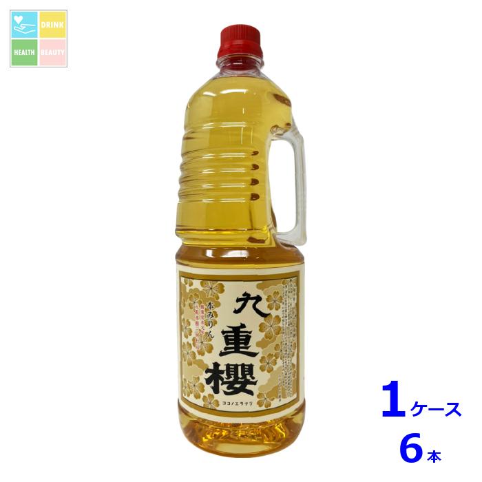 九重味淋 本みりん 九重櫻1.8L手付きペット×1ケース（全6本）送料無料 10,542円