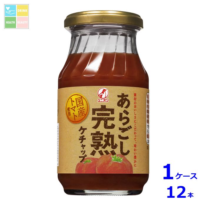 ユニオンソース あらごし完熟ケチャップ300g×1ケース（全12本）送料無料