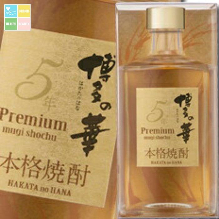 福徳長 35度 本格焼酎 博多の華 むぎ 5年500ml×1ケース（全6本） 送料無料 6,855円