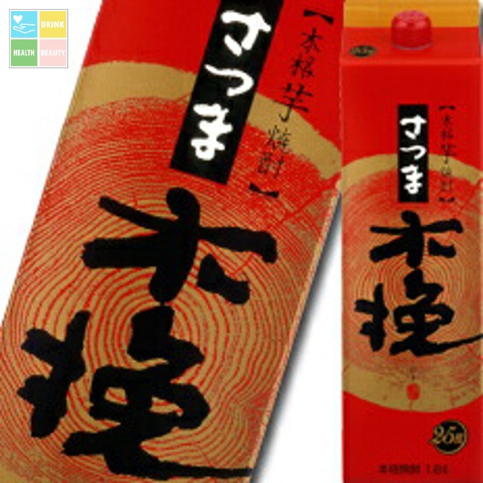 雲海酒造 25度本格芋焼酎 さつま木挽1.8Lパック×2ケース（全12本） 送料無料